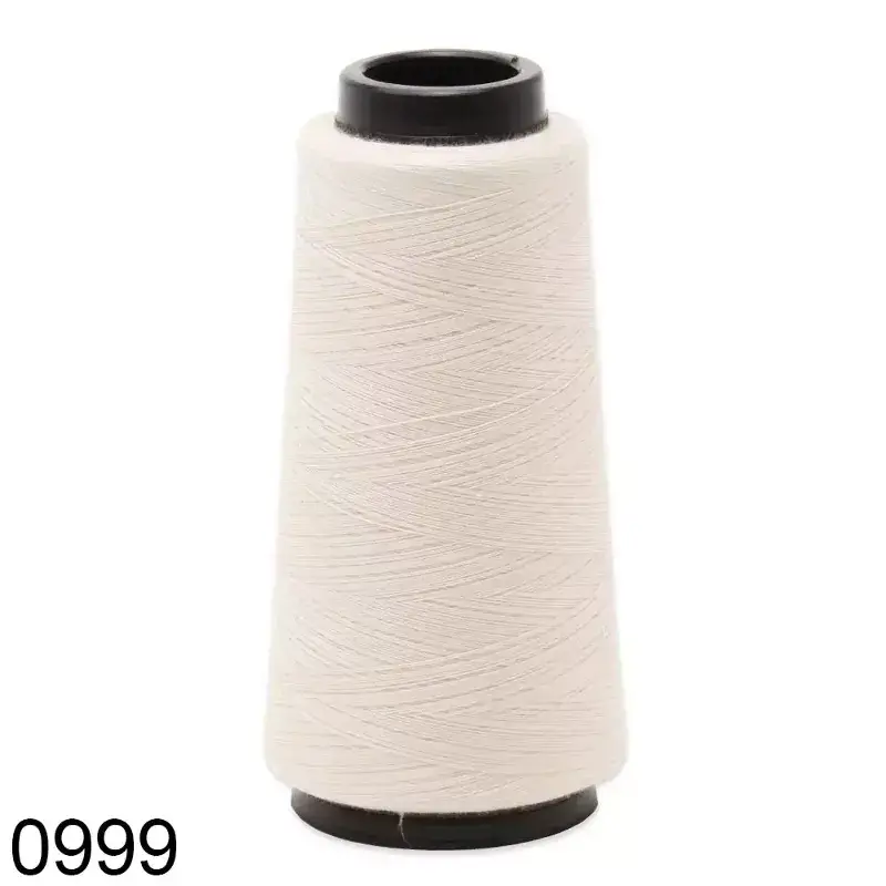 Linha para Costura Sancris 120 com 2.000 Jardas 0999 - Natural 1 120 999