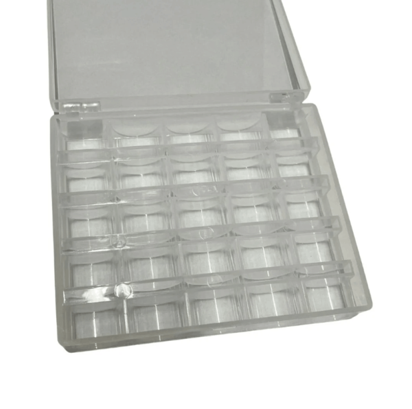 Estojo Plástico Organizador de Bobinas - P/ 25 Bobinas - Center Fios