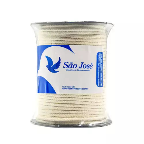 Cordão Trançado 3mm São José Crú Ref.3040 C/ 50mts 2 11109 2