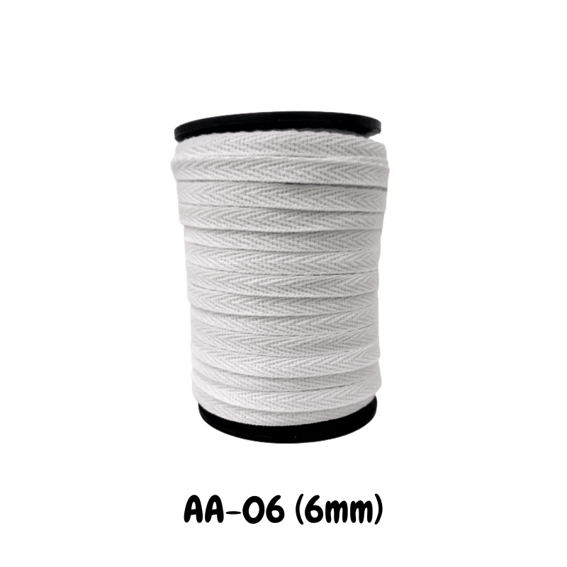 Cadarço Algodão Cordex Aa-06 C/ 50mt - Branco 1 aa06