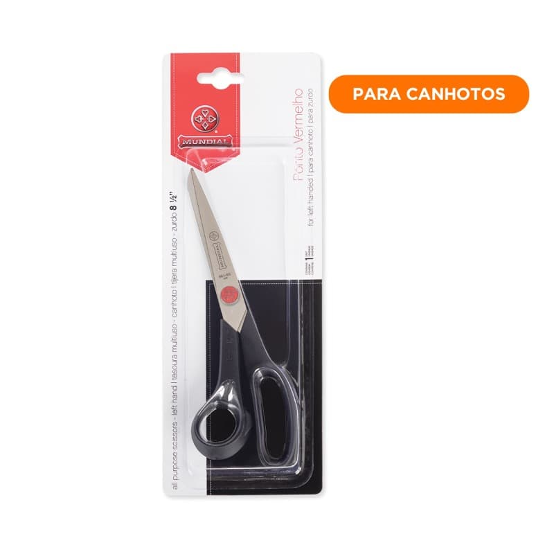 Tesoura Mundal Multiuso 661 - 8.1/2 (canhoto) 3 12197 02