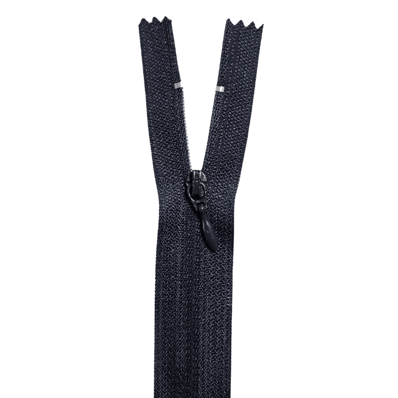 Zíper Fixo Nylon Fino Invertido 40cm - Cor:5018 - C/ 1un. 1 Invertido5018 1