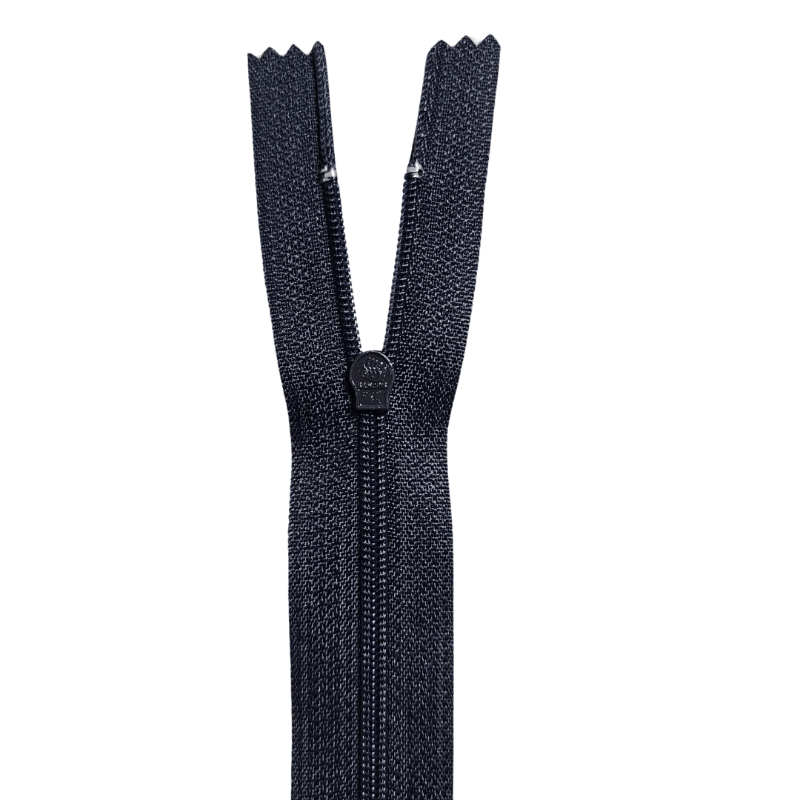Zíper Fixo Nylon Fino Invertido 40cm - Cor:5018 - C/ 1un. 2 Invertido5018 2